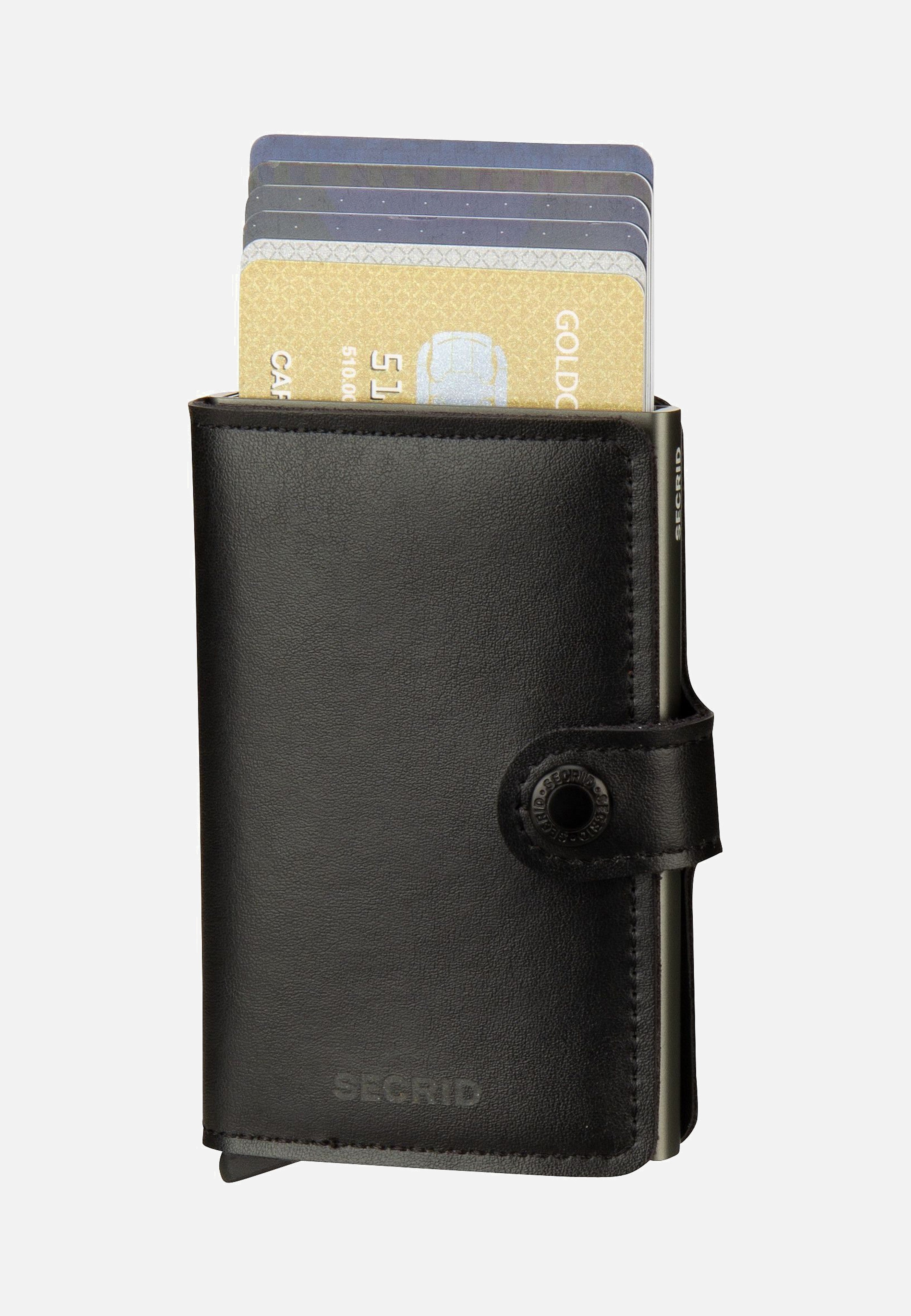 Miniwallet Mirum Plant-Based Black - Portemonnaie