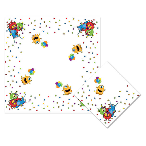 Haza Original servetten monster party 20 stuks 25 x 25 cm