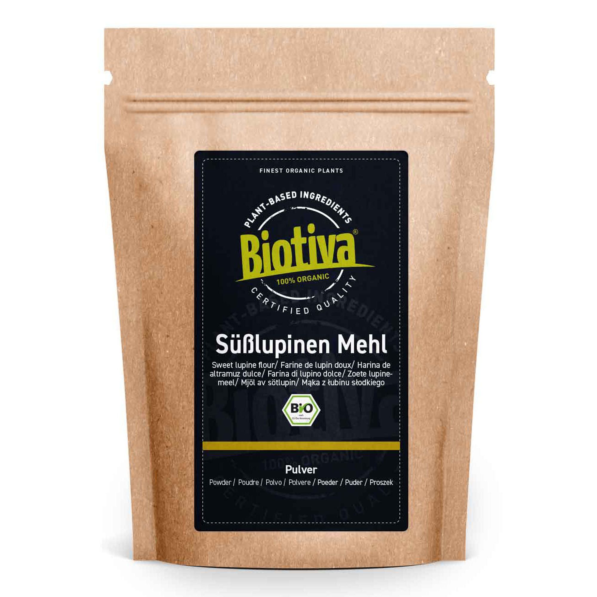 Biotiva Süßlupinenmehl Bio