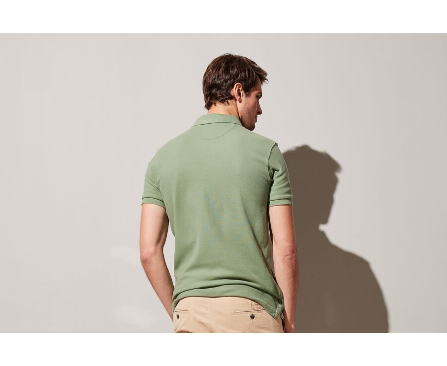 Polo homme Vert Sauge - ANDY II
