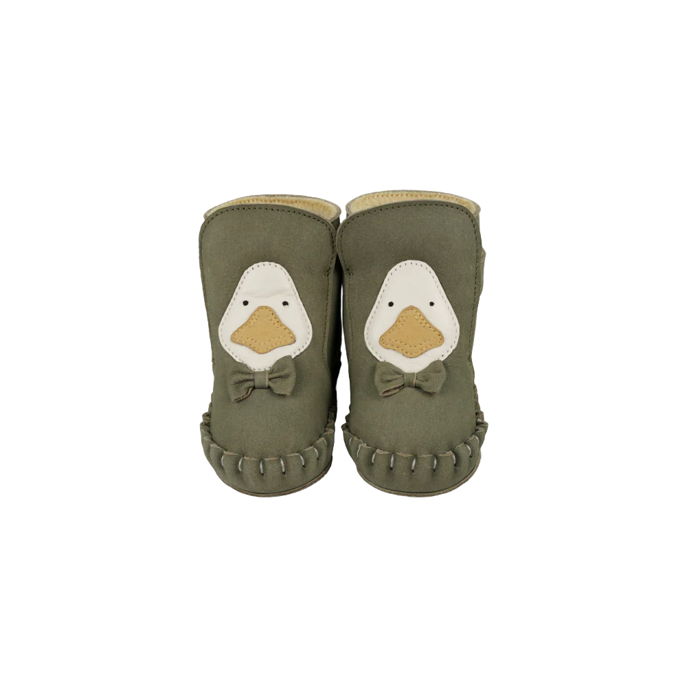 Junus Booties | Goose | Stone Nubuck