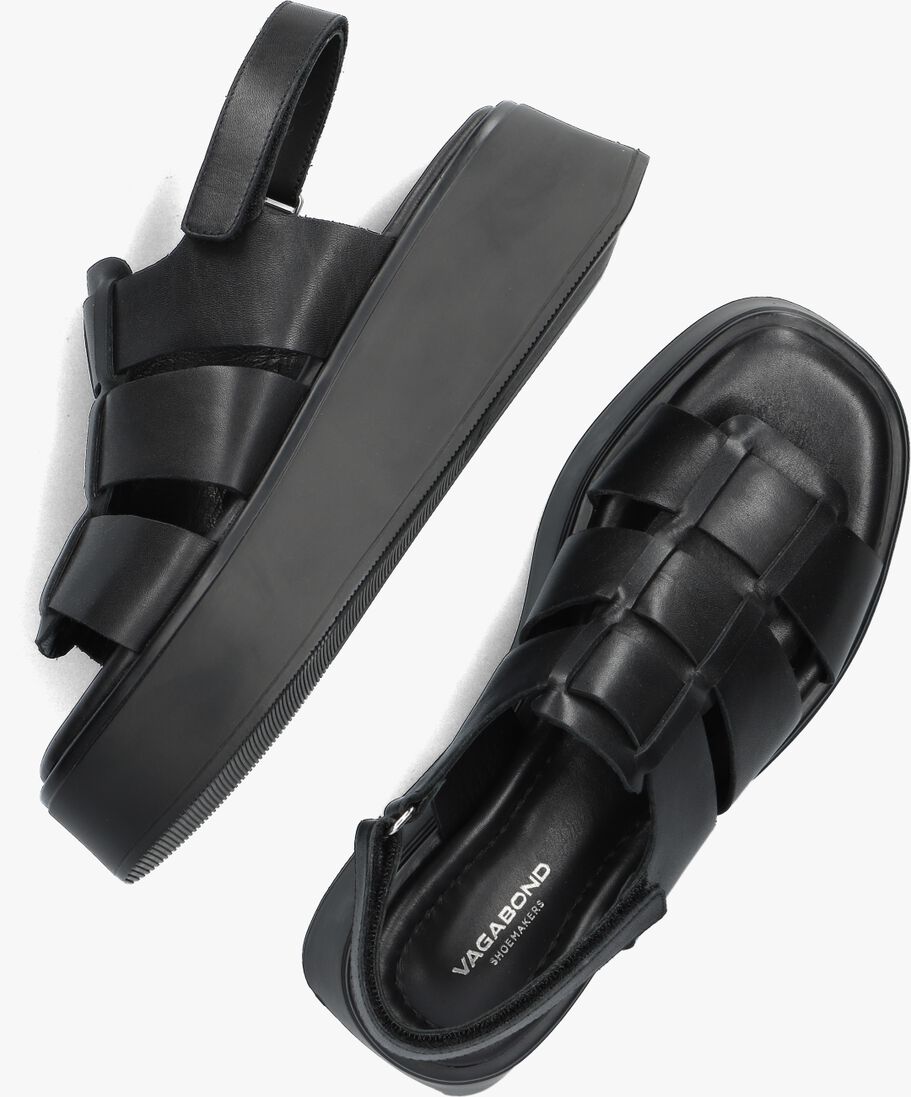 VAGABOND SHOEMAKERS zwarte vagabond shoemakers sandalen courtney 101 sandal