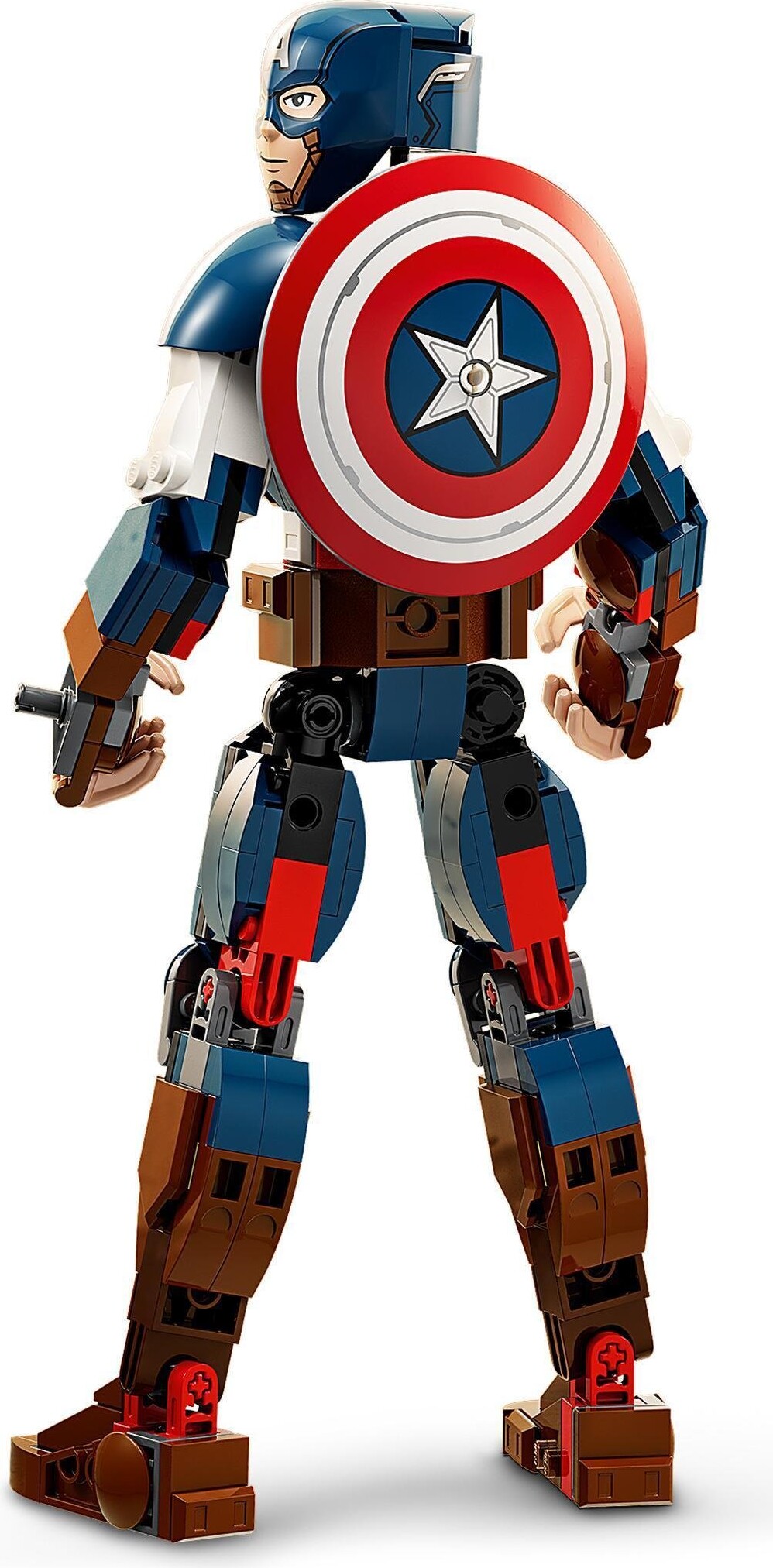 Lego Marvel Avengers - Captain America Figur - Byg Selv - 76258