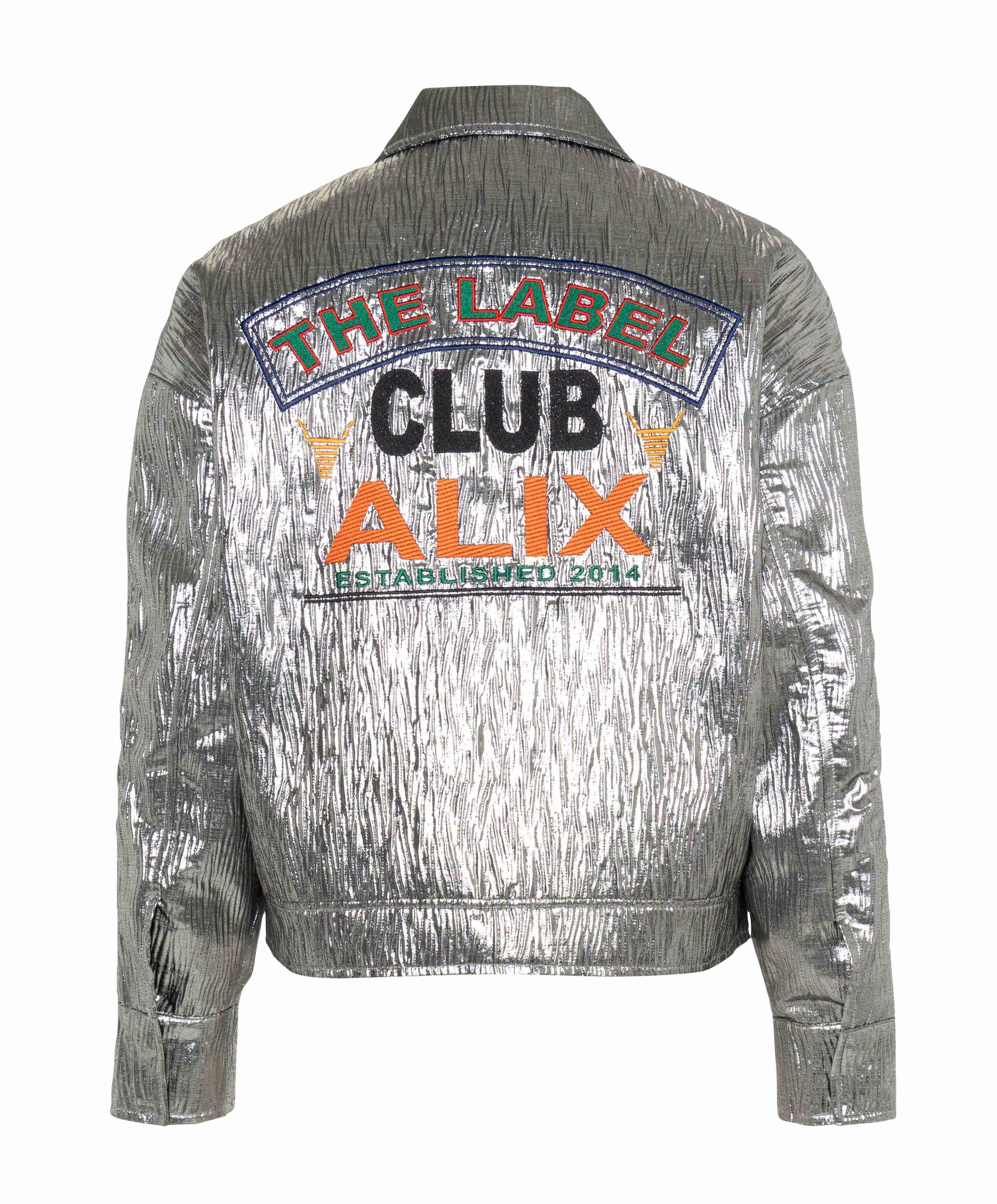 Alix The Label Dames jas zilver