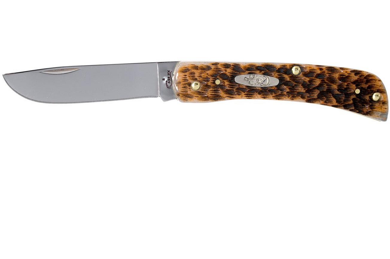 Case Sod Buster Jr Amber Jigged Bone, 00245, 6137 SS zakmes