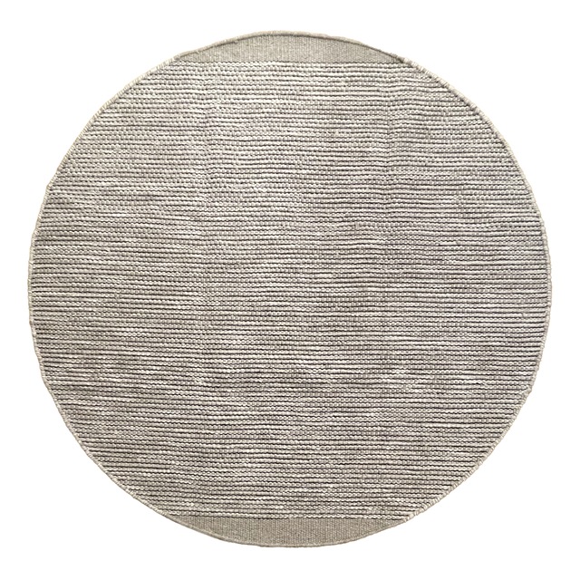 Myflair Möbel & Accessoires Wollteppich »Anisa« rund 10 mm Höhe Wendeteppich, meliert, reine Wolle, handgewebt, Wohnzimmer
