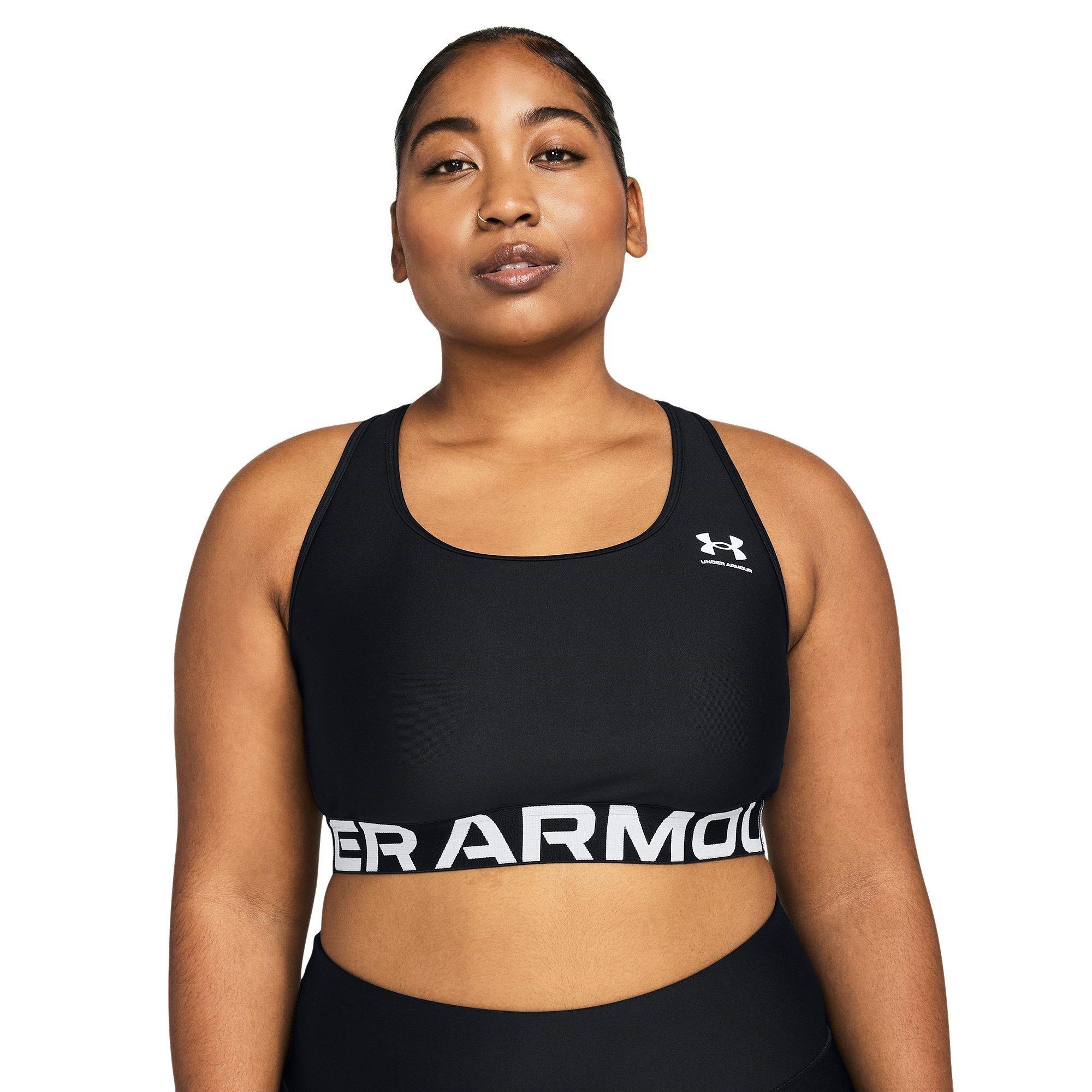 Under Armour HeatGear® Armour Mid Branded Sports Bra Women