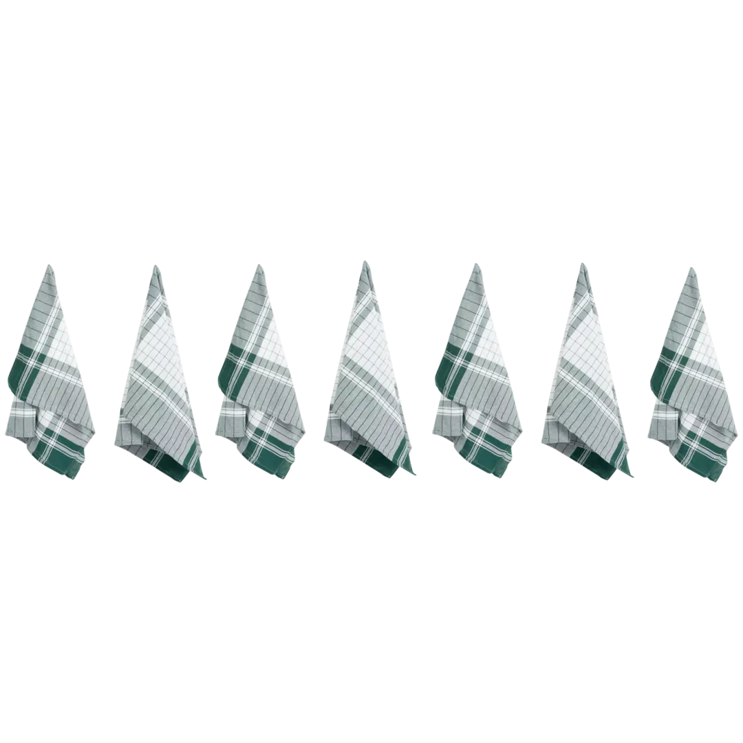 Theedoeken 7 stuks | 50 x 70 cm | diverse kleuren