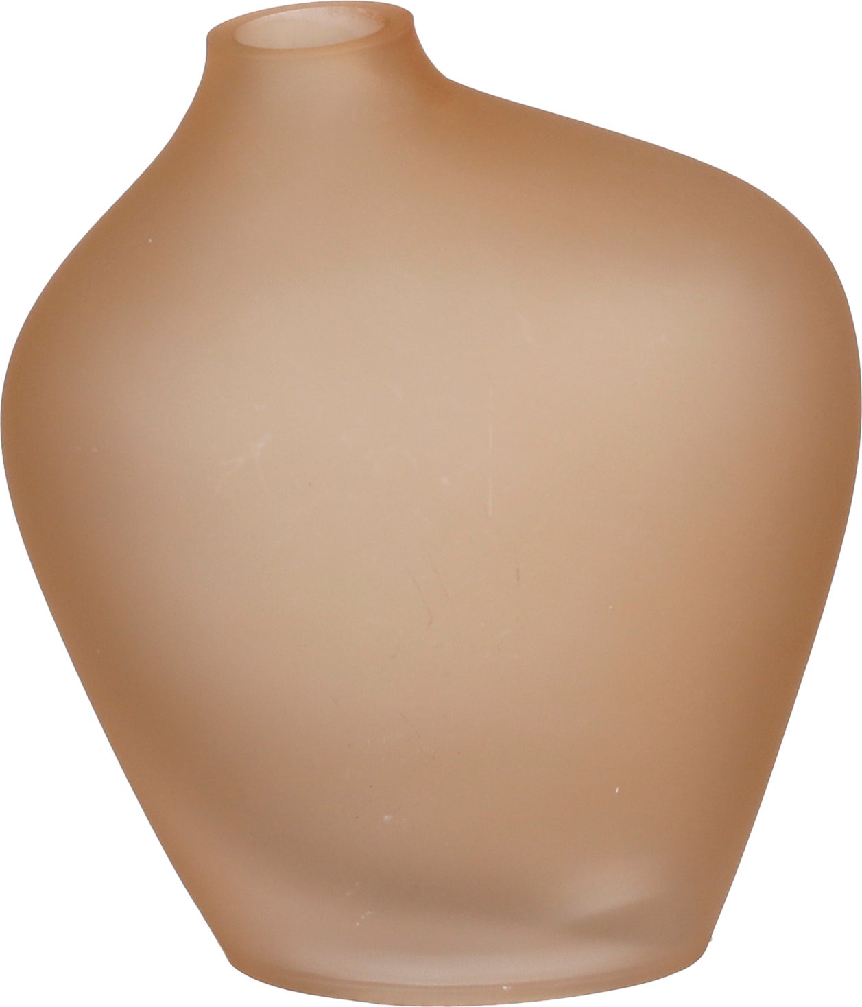 Mica Decorations vaas Evergreen bruin 15 x 10 x 16,5 cm