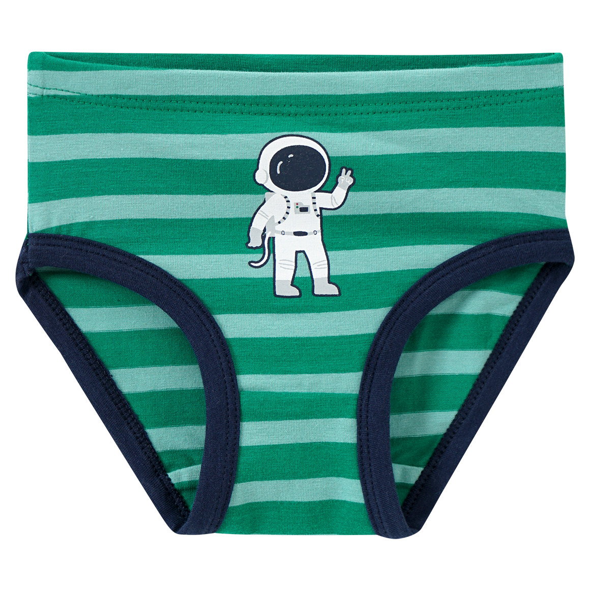 Topomini 3 Baby Slips in verschiedenen Dessins grün / blau / dunkelblau