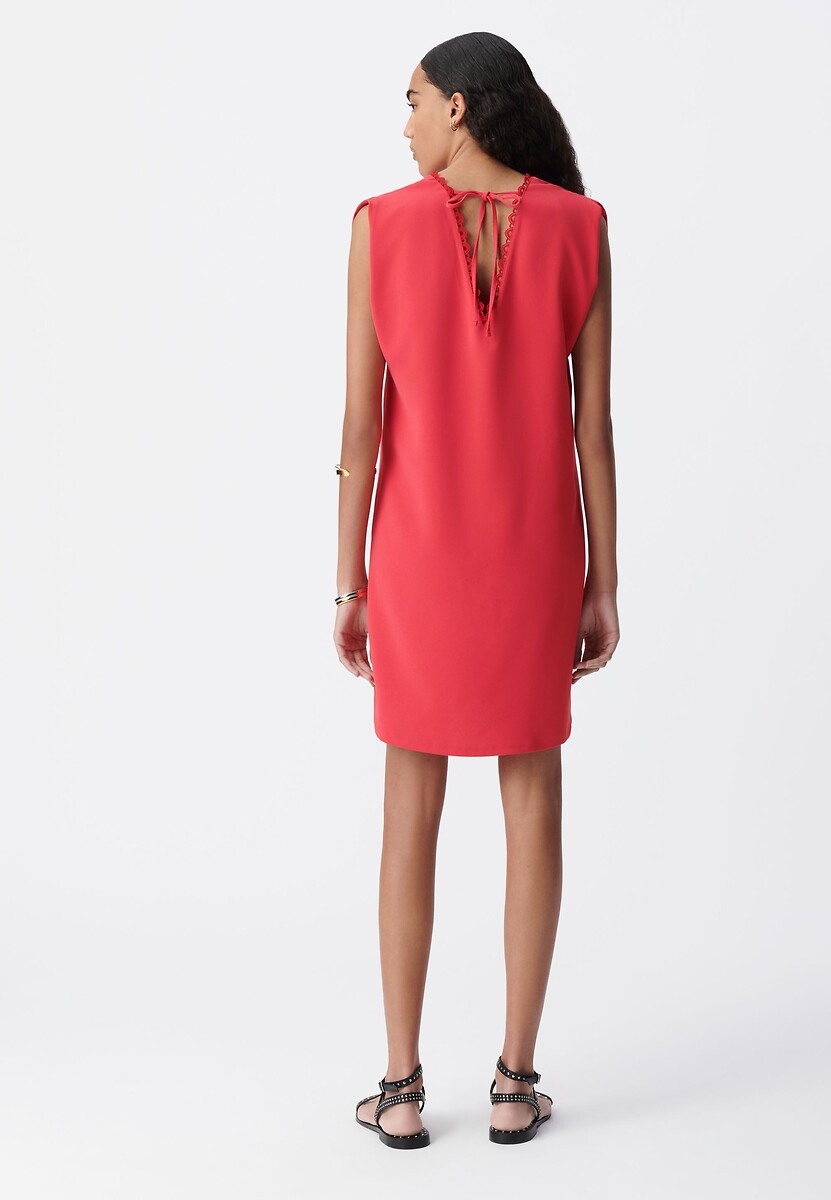 IKKS<br>Vestido curto sem mangas com decote em V