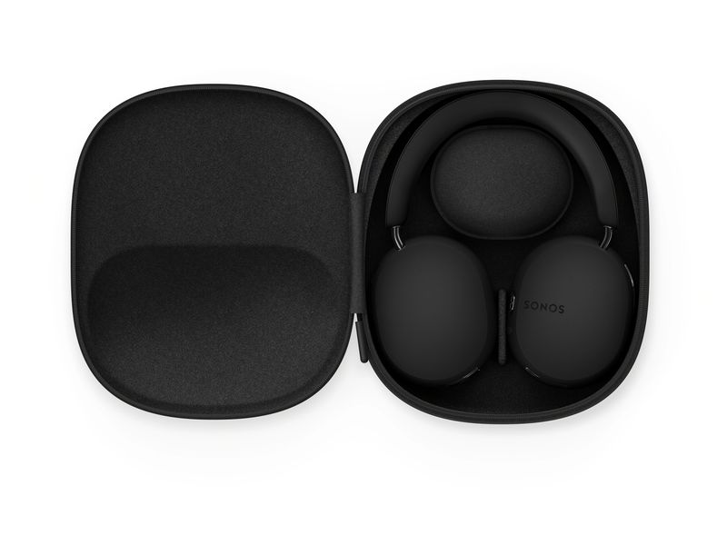 Sonos Wireless Over-Ear-Kopfhörer Ace Schwarz Kabellose Kopfhörer mit Geräuschunterdrückung, Aware-Modus, 3D-Audio und mehr