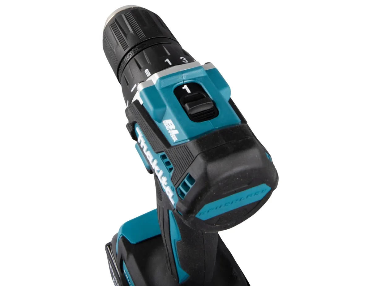 Makita DDF487RFE3 - Bor/driver - ledningfri - 2-hastigheders - nøgleløs borepatron 13 mm - 40 N·m - 3 batterier - 18 V