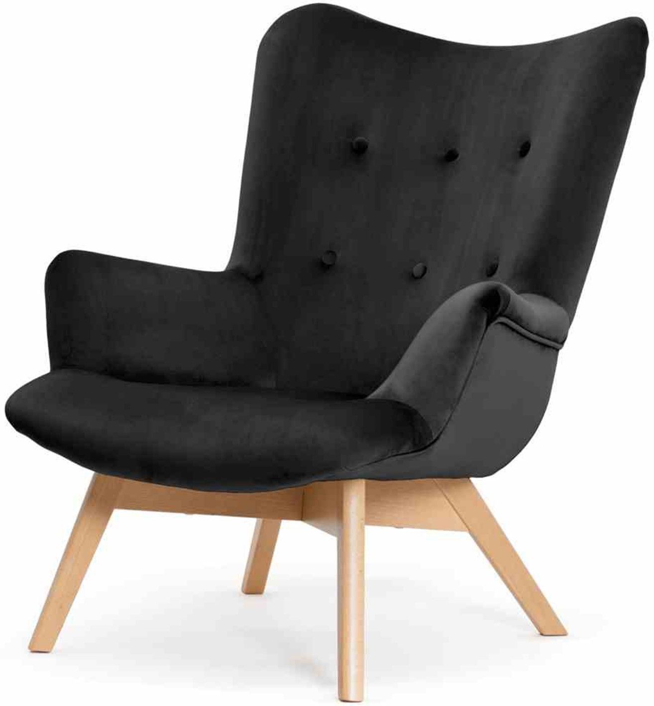 Fauteuil Anthony B83 x D77 x H94 cm