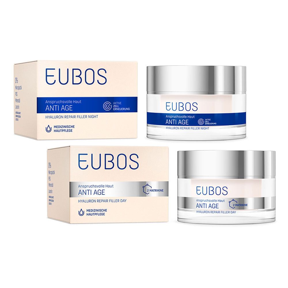 EUBOS® HYALURON Repair Filler Tages- und Nachtset