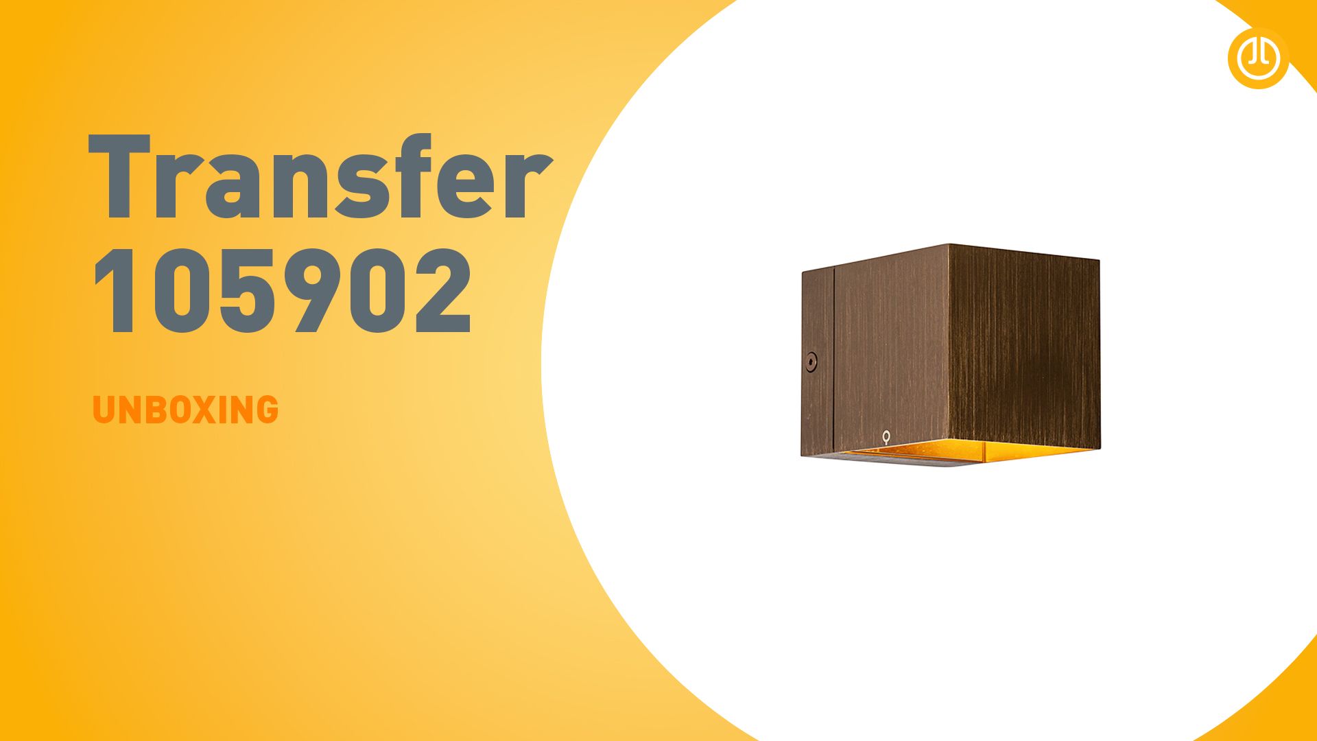 Moderne wandlamp donkerbrons - Transfer