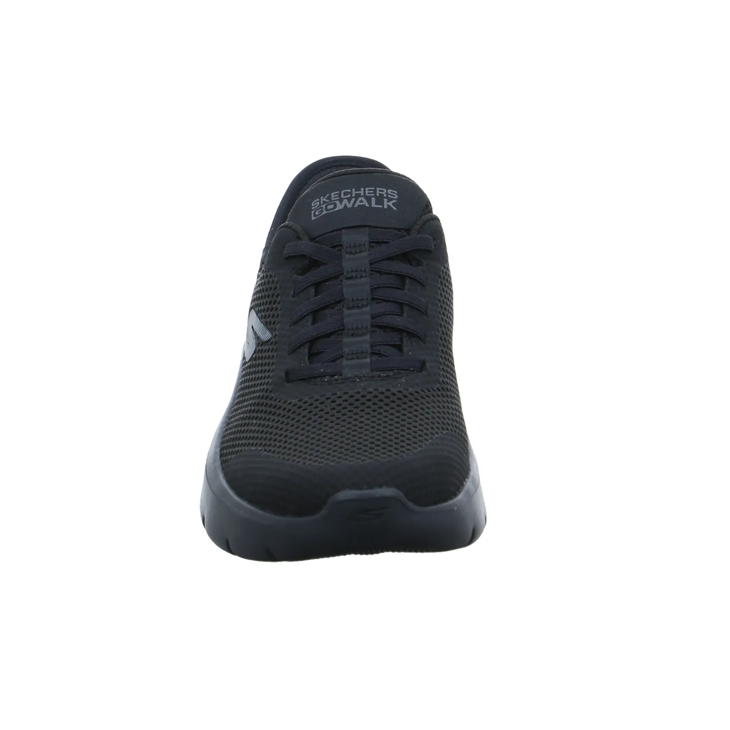 SKECHERS Sneaker Schwarz Textil  mit SLIP-INS