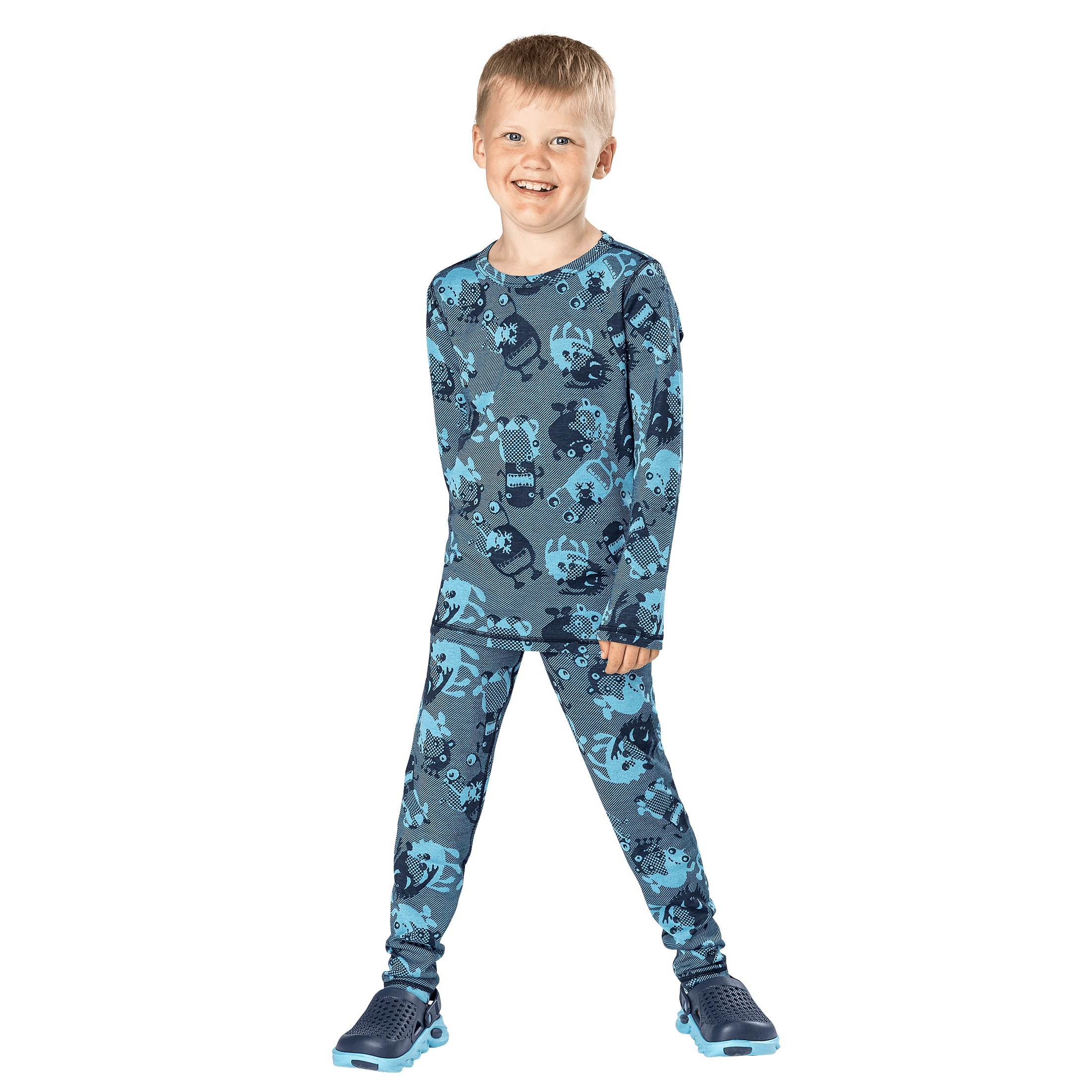 Vossatassar Monstercamo Merino Pants - Ull og ullsett