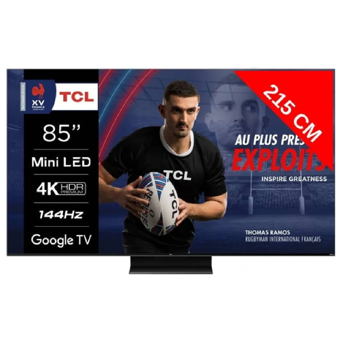 TCL 85MQLED80 - Noir
