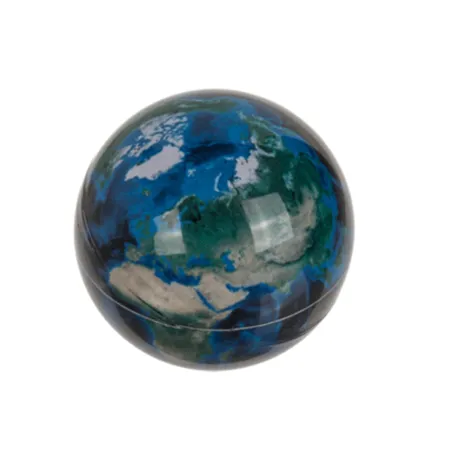 Out of the Blue Gleitball Weltkugel aus Kunststoff, D: ca. 4 cm