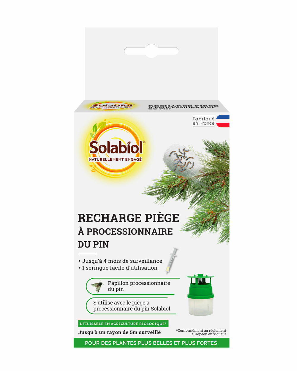 Sorecpro | recharge pour le piège à processionnaire du pin | utilisabl