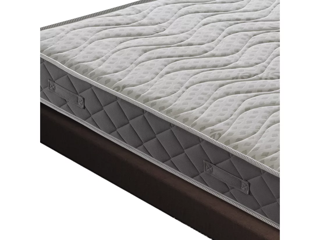 Matelas à mémoire de forme - 11 zones de confort - Housse Silver Safe 160x190 cm