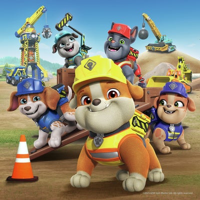 Ravensburger Rubble & Crew Arbeidskjøretøy Puslespill 3x49 Brikker