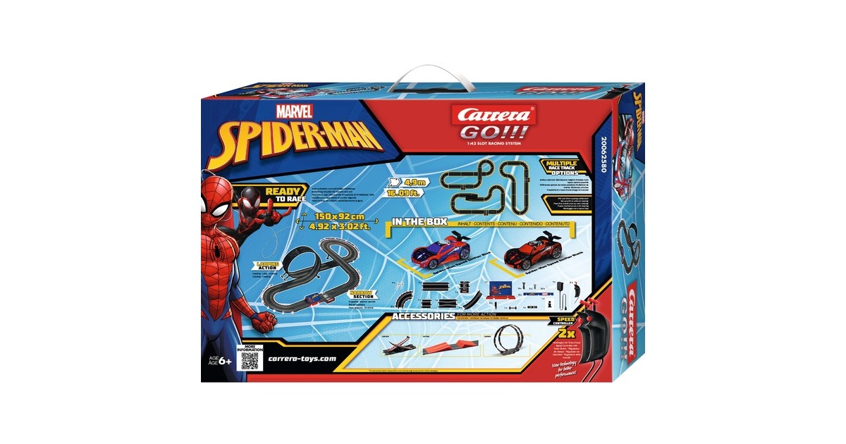 CarreraGO!!! Spider-Man Racebaan