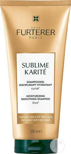René Furterer Sublime Karité Shampoing Disciplinant Hydratant Cheveux Secs À Très Secs 200ml