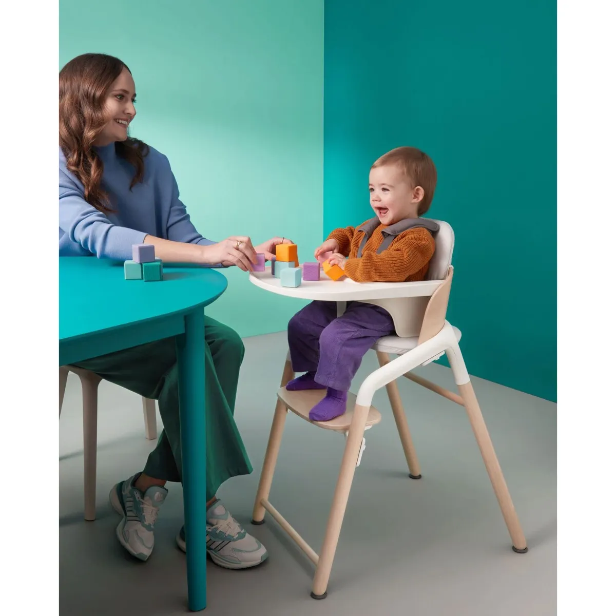 Bugaboo Cabaret pour Chaise Giraffe - Blanc