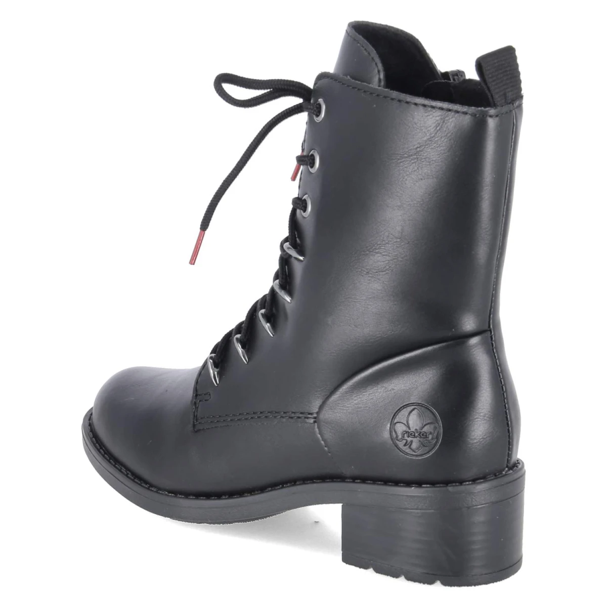 RiekerSchnürstiefeletten - schwarz