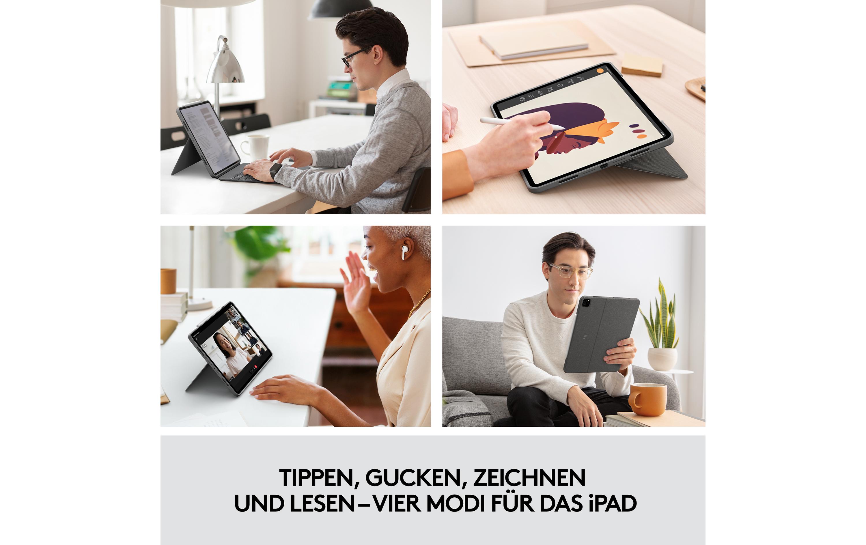 Tablet Tastatur Cover Combo Touch iPad Pro 12.9