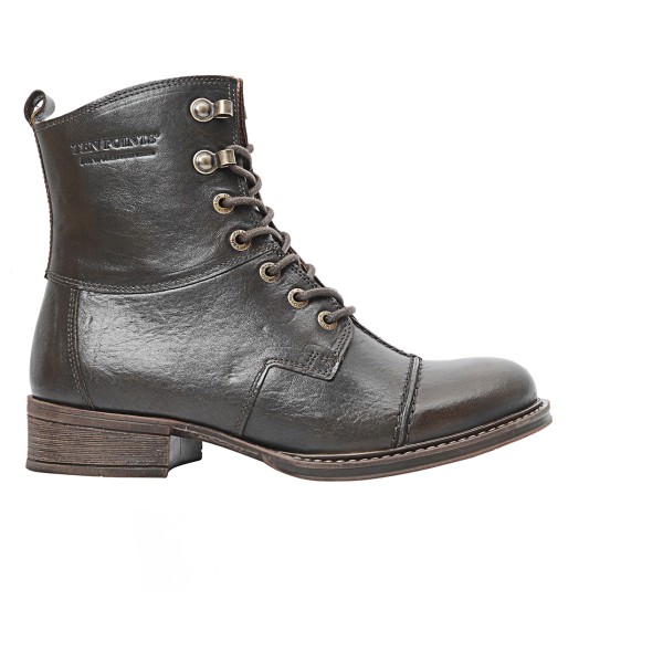 Ten Points - Women's Pandora Lace Boots Tanned Leather - Chaussures de loisirs