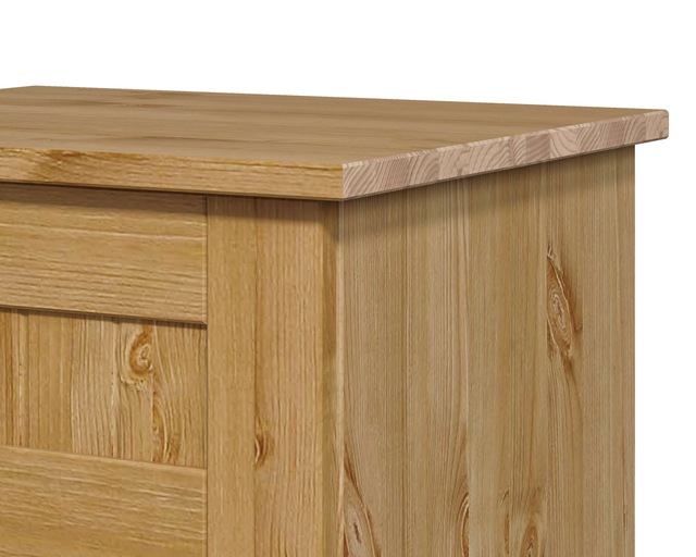 Home affaire Garderobenschrank »Juventus« 1 Stk. tlg. aus massiver Kiefer, Breite  67cm, mit Kleiderstange