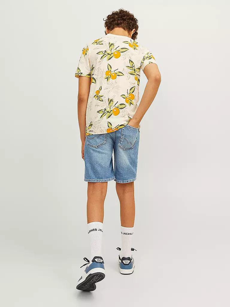 JACK & JONES Jungen Jeansshorts JJICHRIS JJORIGINAL hellblau