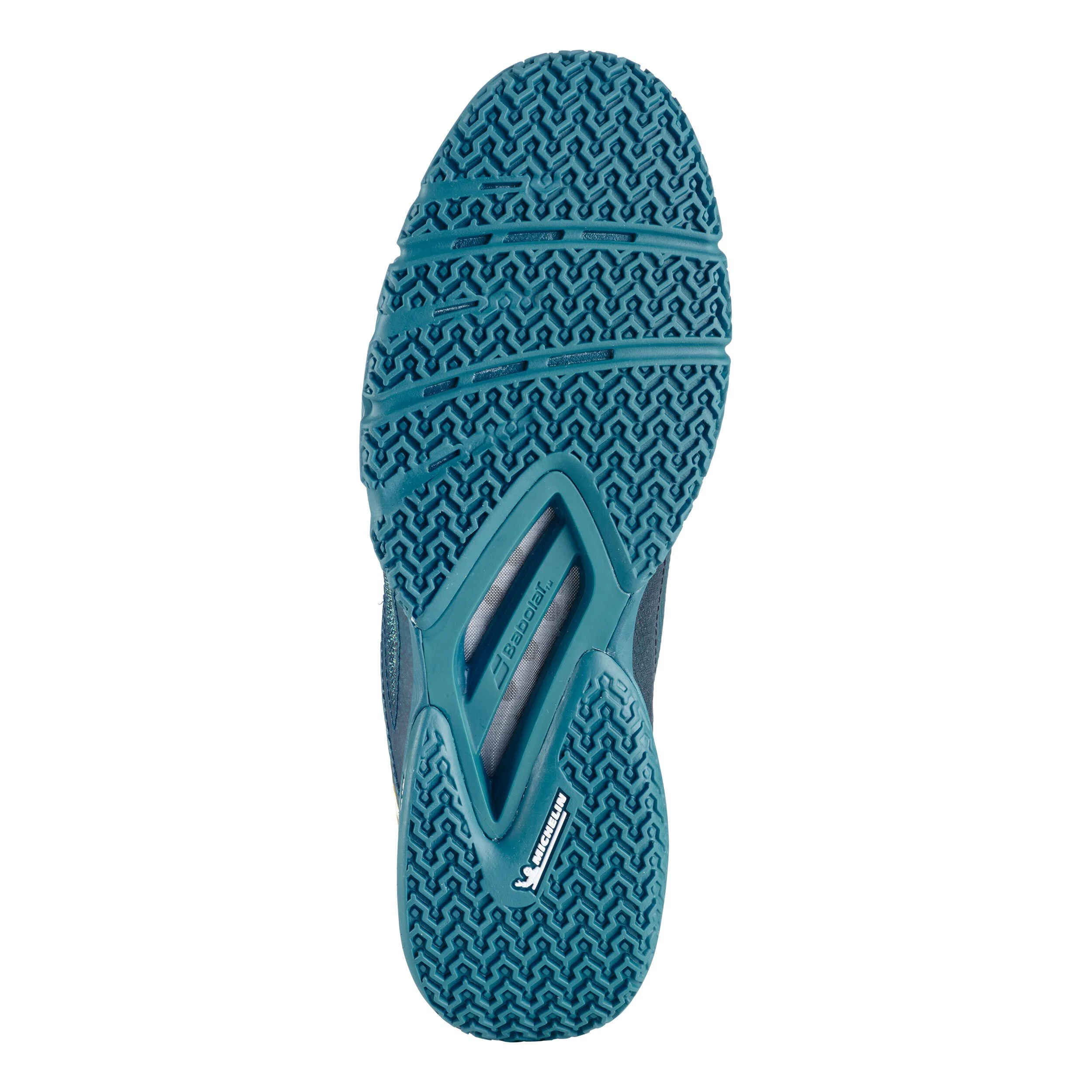 Babolat Jet Premura 2 Chaussures Padel Hommes - Bleu , Abricot