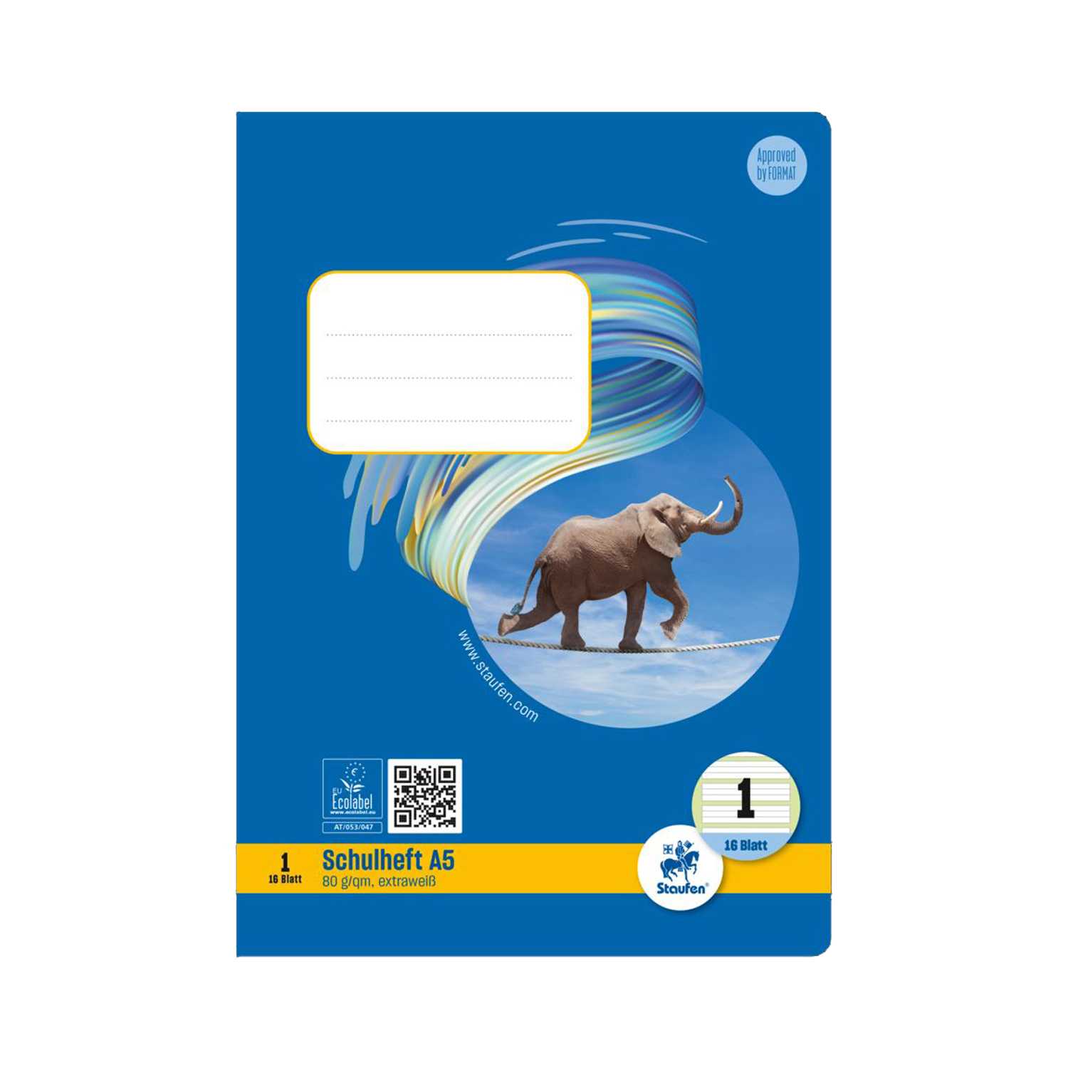 Heft A5 Lineatur 1 16 Blatt