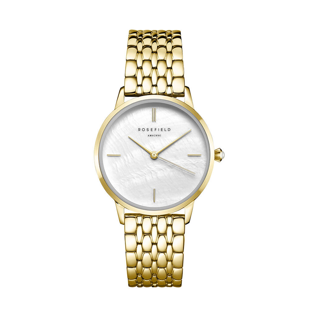 Montre Rosefield Pearl Edit Blanc