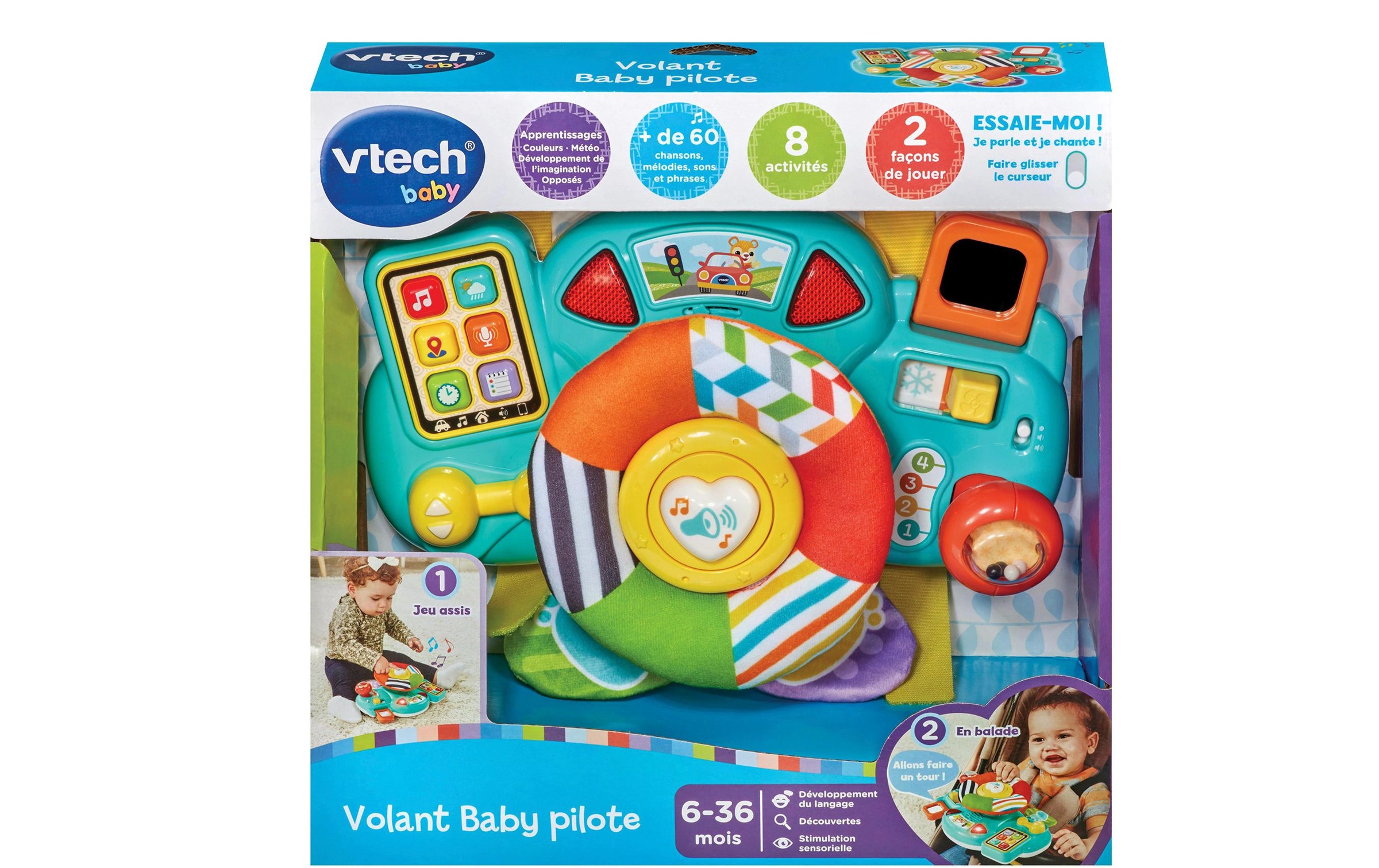 Vtech® Lernspielzeug »Volant Baby pilote -FR-«
