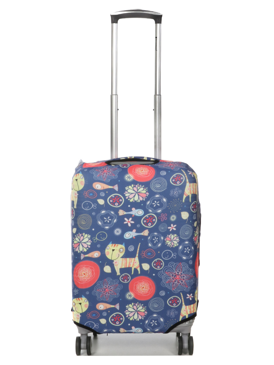 Housse de valise Periea Purple Cats S
