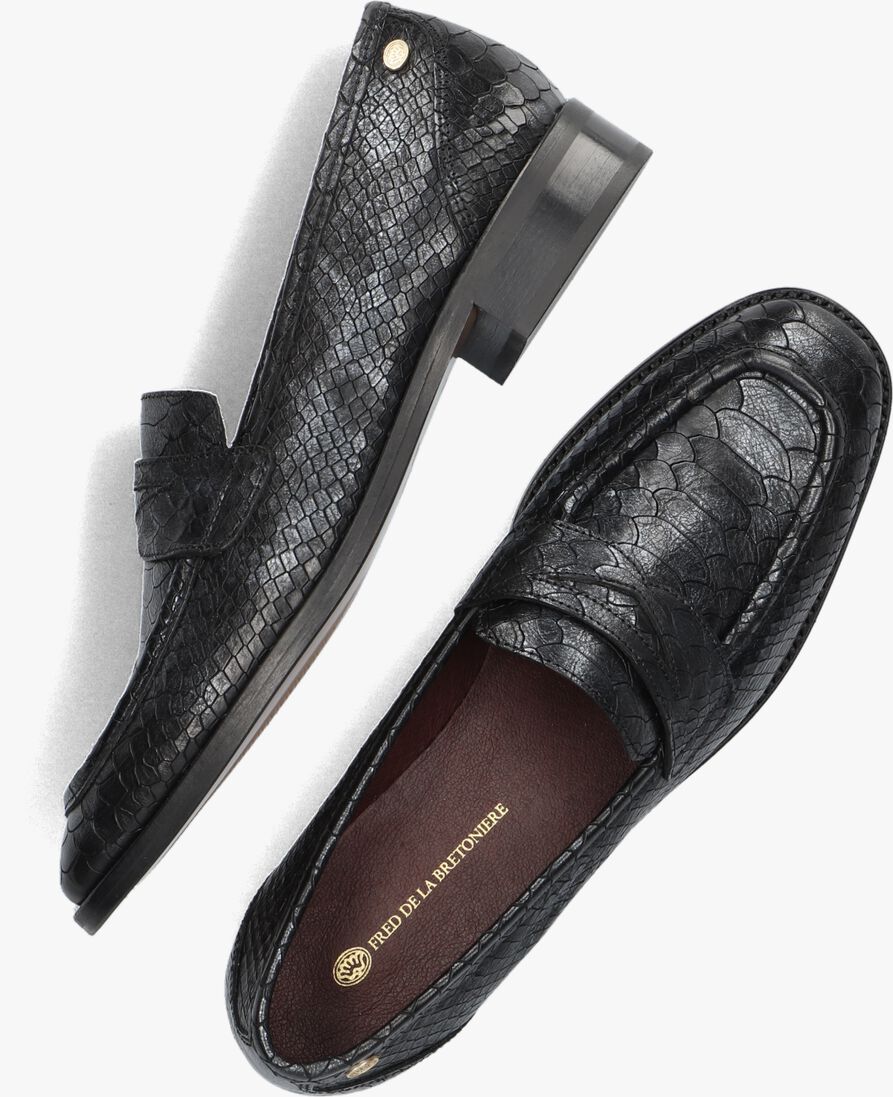 FRED DE LA BRETONIERE zwarte fred de la bretoniere loafers mint