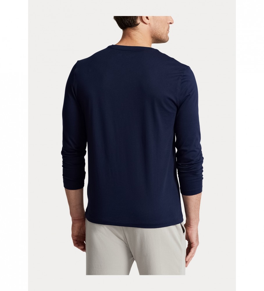 Camisa de pijama azul marinho Ralph Lauren