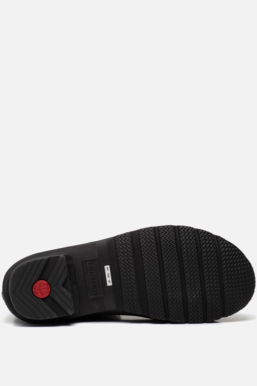 Hunter Chelsea boots zwart Rubber