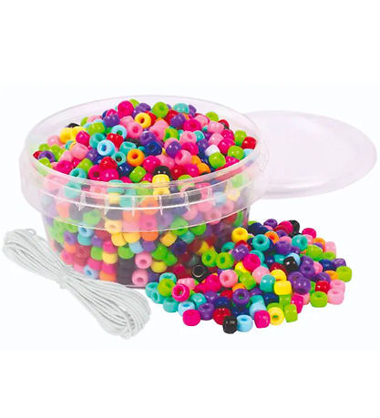 Playbox Perler - Sm? Plastperler - 850 Stk