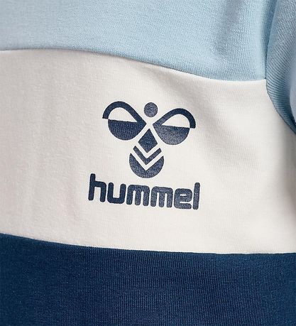 Hummel T-Shirt - hmlAzur Block - Himmlisch Blue