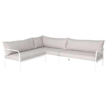 KARWEI loungeset Marie wit metaal