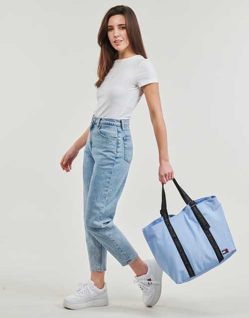 Tommy Jeans - MOM JEAN UH TPR CG4114 - Bleu