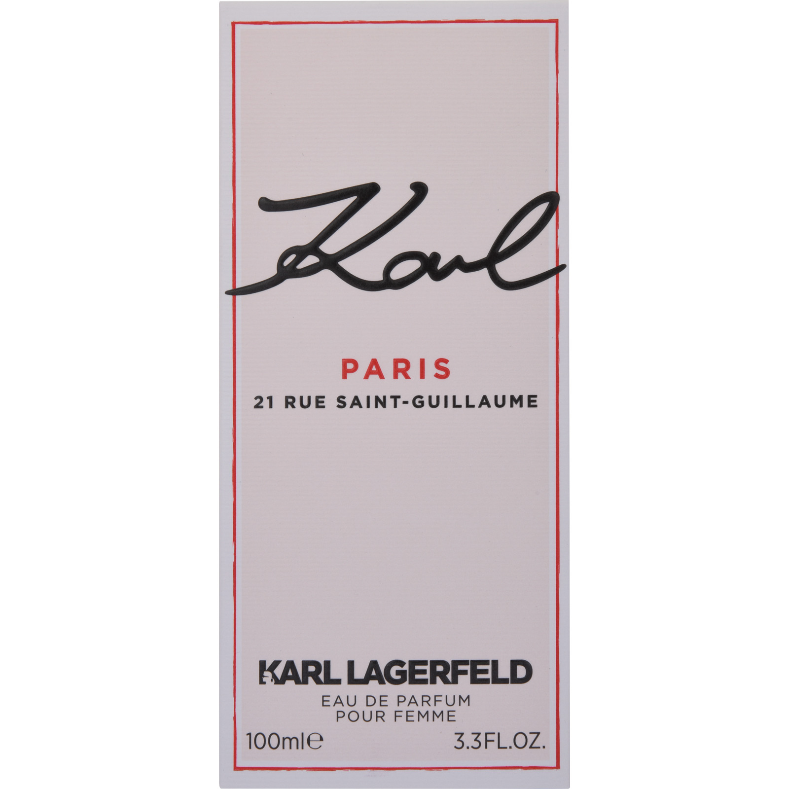 Karl Lagerfeld Paris 21 Rue Saint-Guillaume Eau de Parfum 100 ml