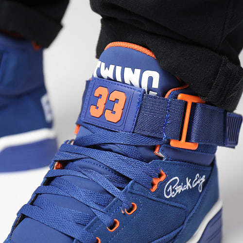 Baskets 33 Hi Core 1EW90013 Suede Royal White Orange