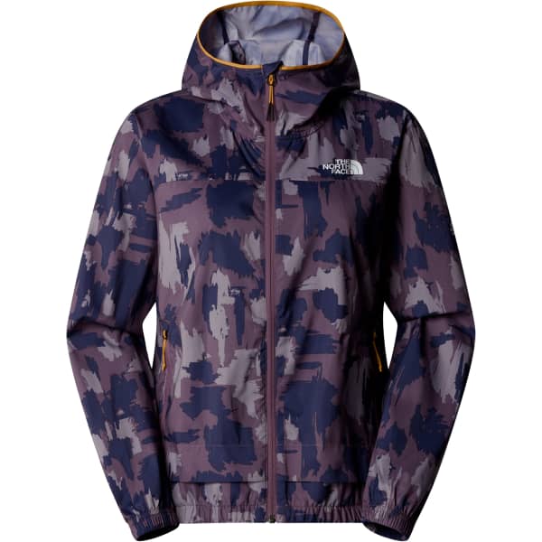 Veste running THE NORTH FACE W MA WIND TRACK TOP MIDNIGHT MAUVE PAINTED